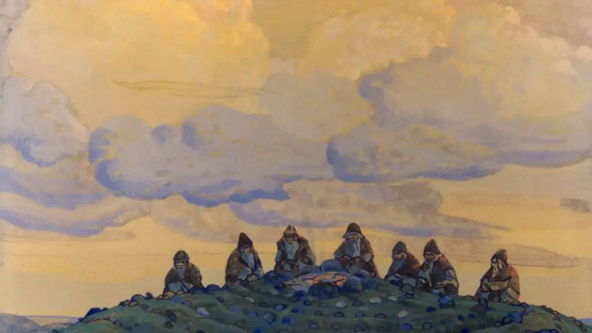 Н. Рерих «Великая жертва», 1910