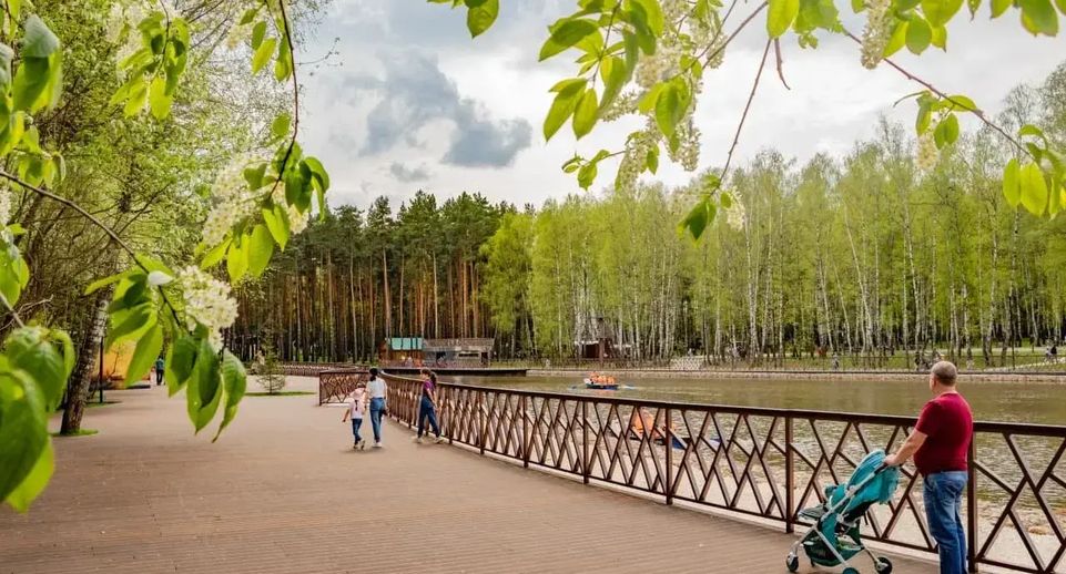 На прошлой неделе парк Елочки в Домодедове посетили порядк 22 тыс. человек
