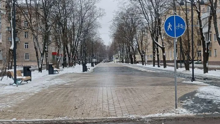 Вопрос с уборкой от снега улицы Центральная в Дубне решили в кротчайшие сроки