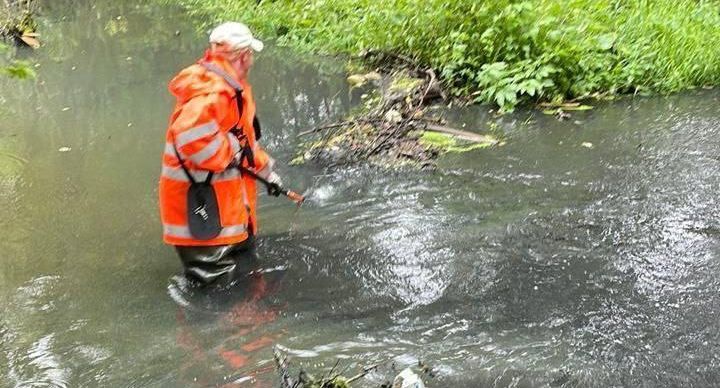 В Софрино началась санитарная очистка реки Махорка