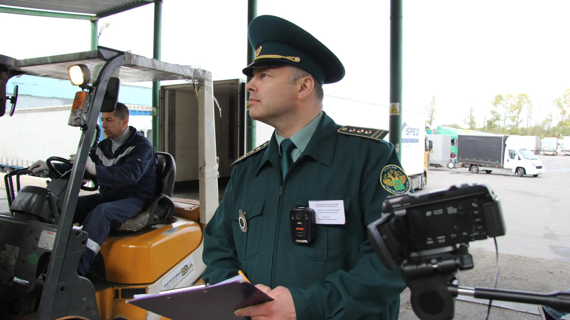 Систему видеоконтроля планируют установить на всех постах Московской областной таможни