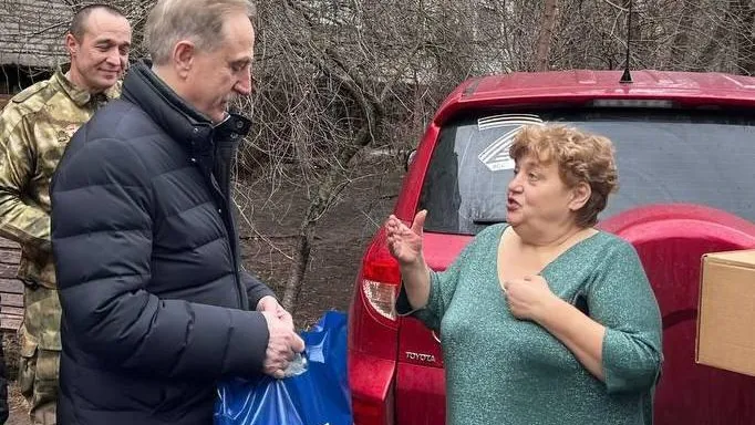 Председатель совета депутатов Люберец передал посылки в зону СВО