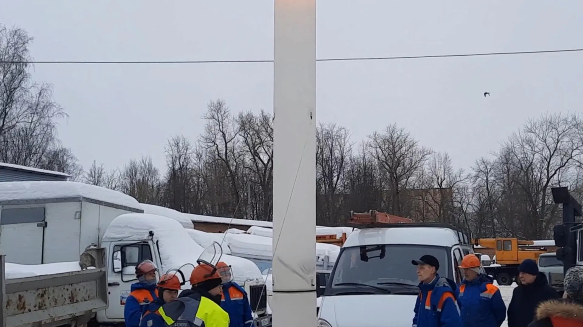 Энергетики приняли участие в смотре готовности организаций Серпухова к паводку