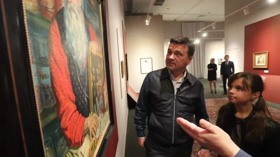 Воробьев принял участие в акции «Ночь в музее» в Истре