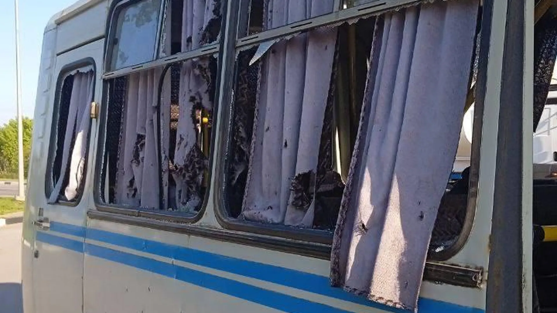 Под Белгородом дрон ВСУ атаковал автобус, перевозивший работников предприятия