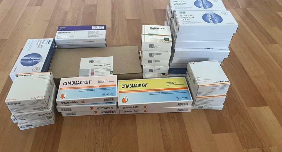Депутат Мособлдумы Голубев передал партию лекарств для аптечек бойцов СВО