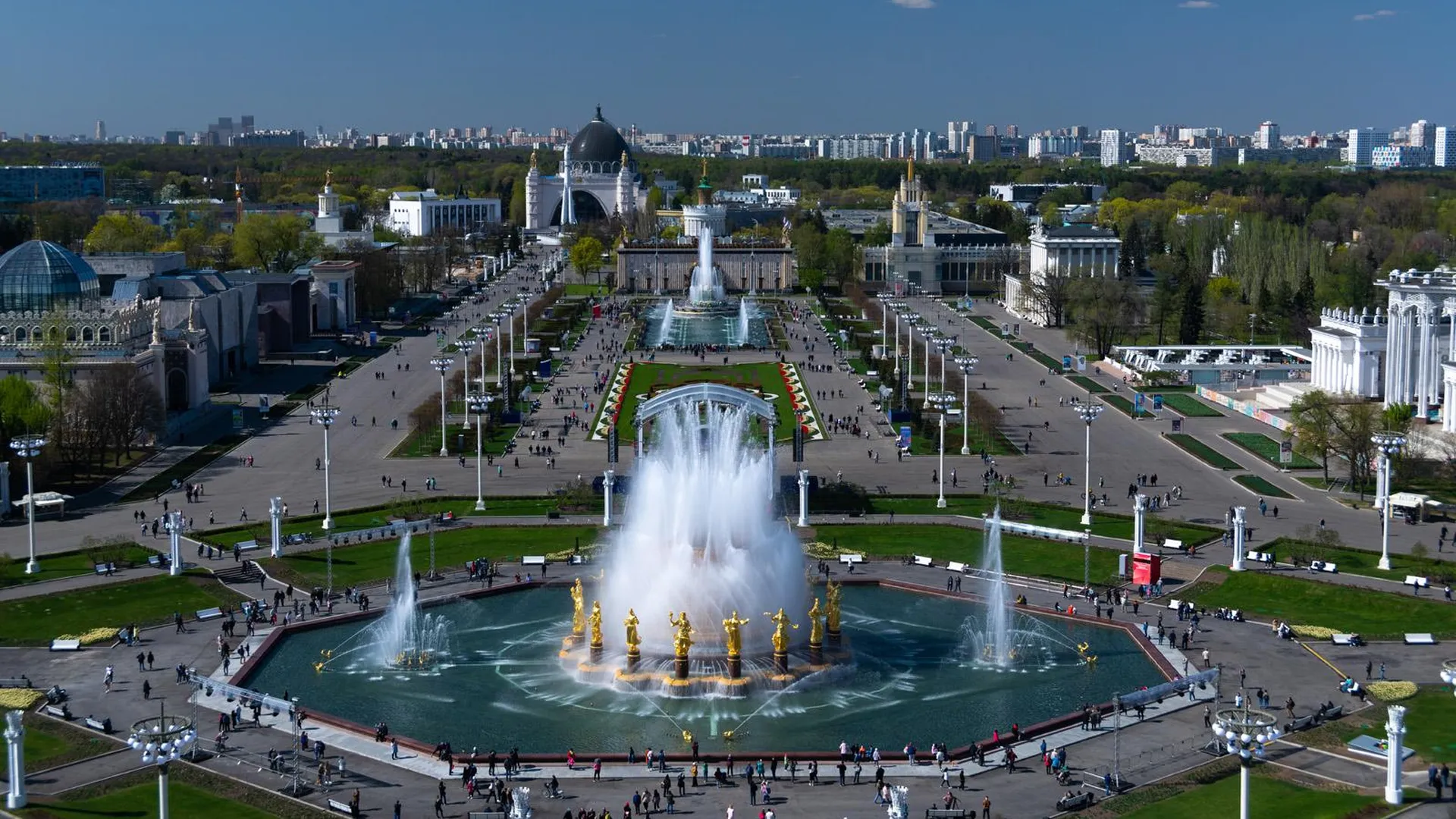Вднх Вид Сверху Фото