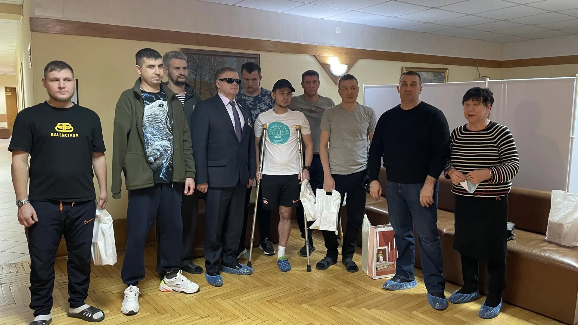 Депутат Мособлдумы Владимир Вшивцев встретился с бойцами СВО в Москве