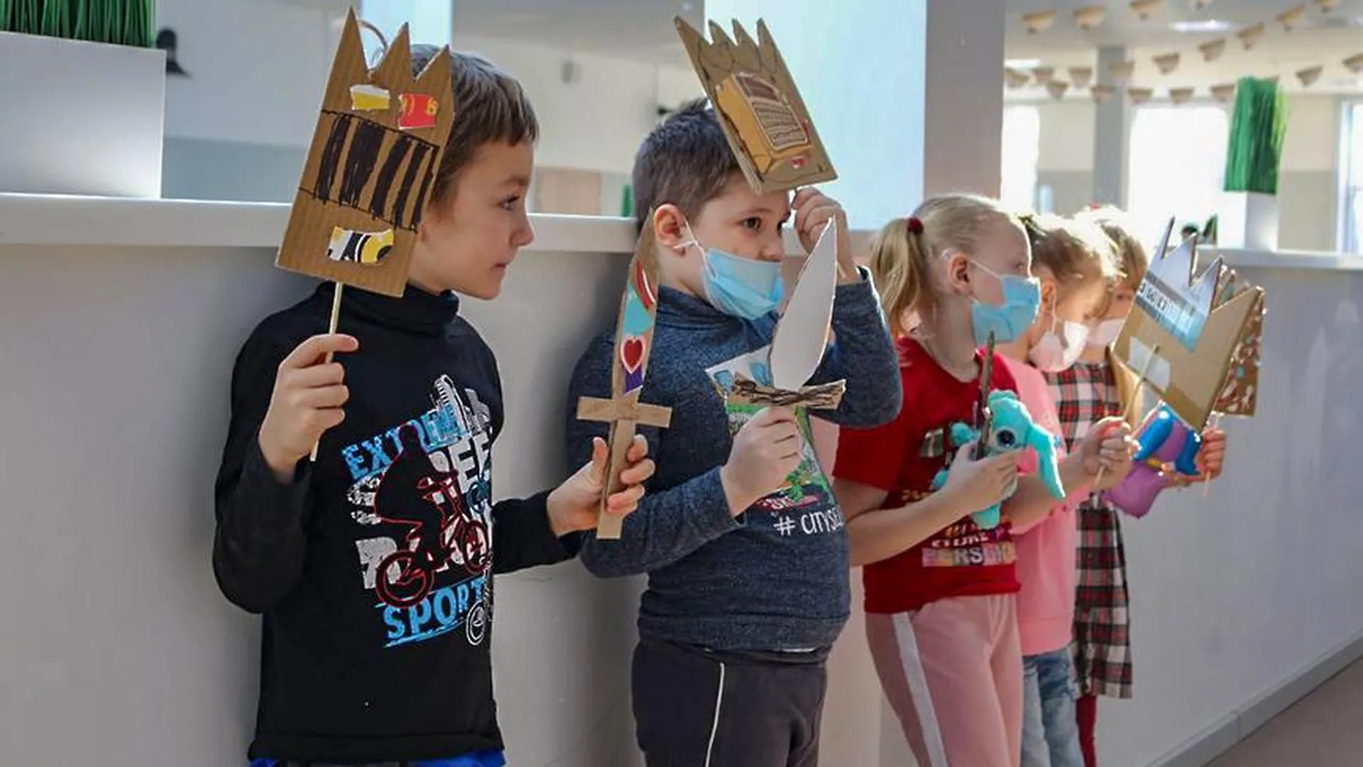Дети приняли участие в экоквесте в центре культуры Марфино Мытищ