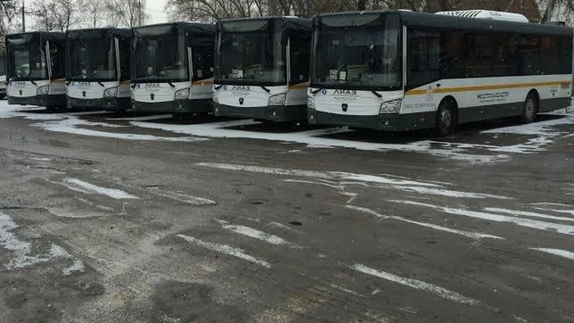 Люберецкий район получил пять новых низкопольных пассажирских автобусов