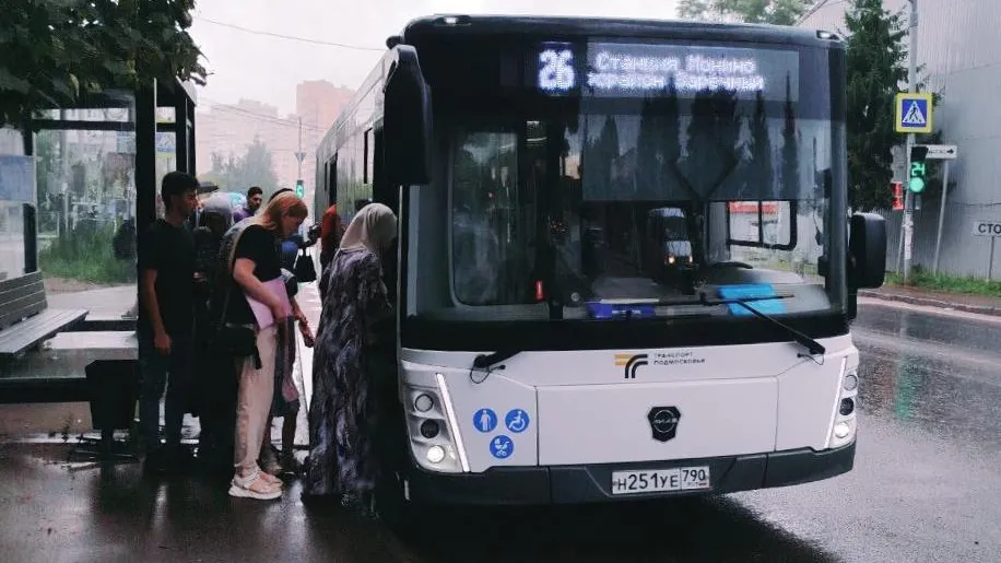 В Щелкове новые автобусы ЛиАЗ вышли на маршрут