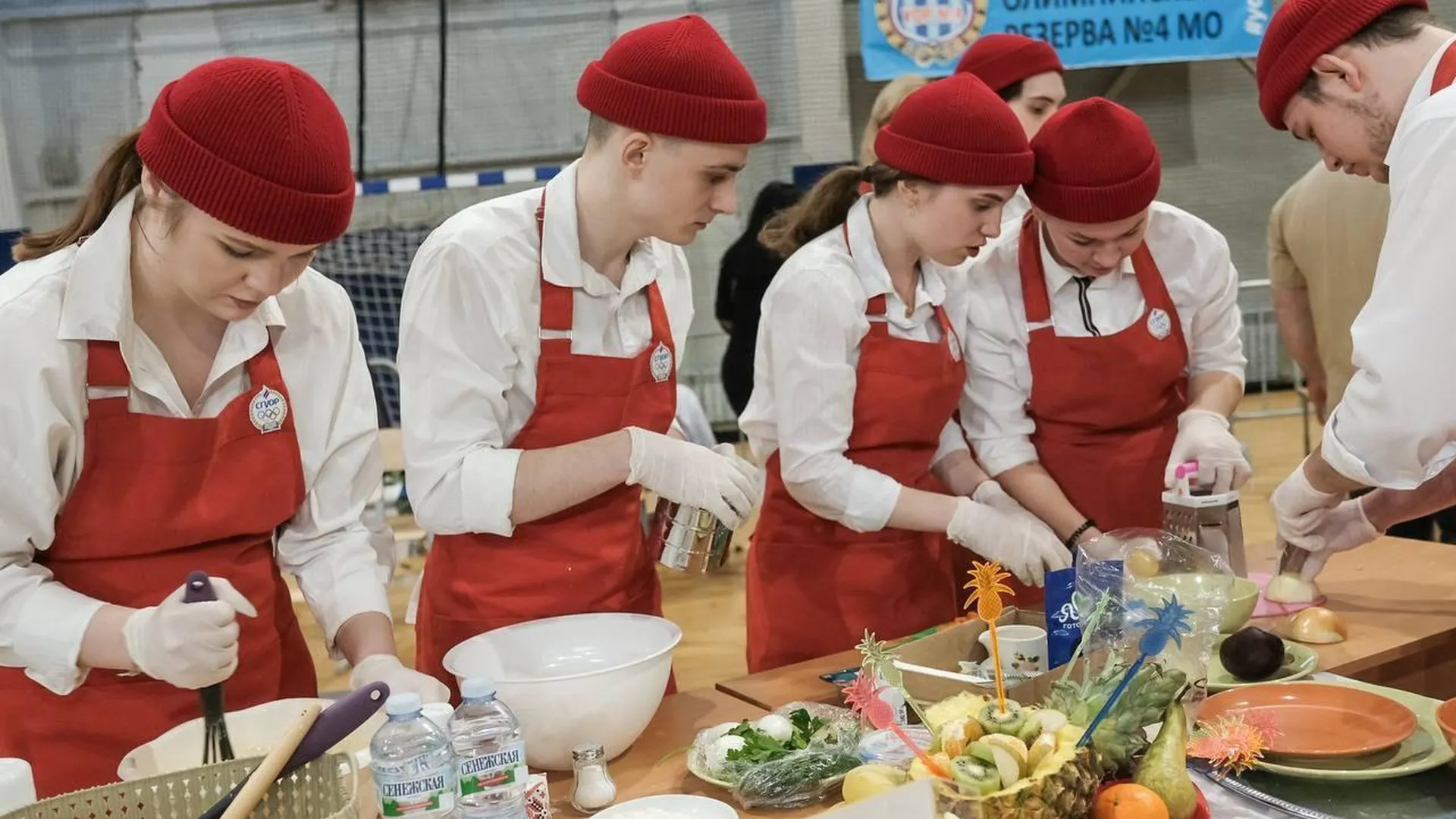 Студенты училищ олимпийского резерва примут участие кулинарном поединке в Чехове