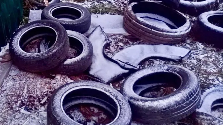 В Подмосковье рассказали, куда можно сдать старую резину