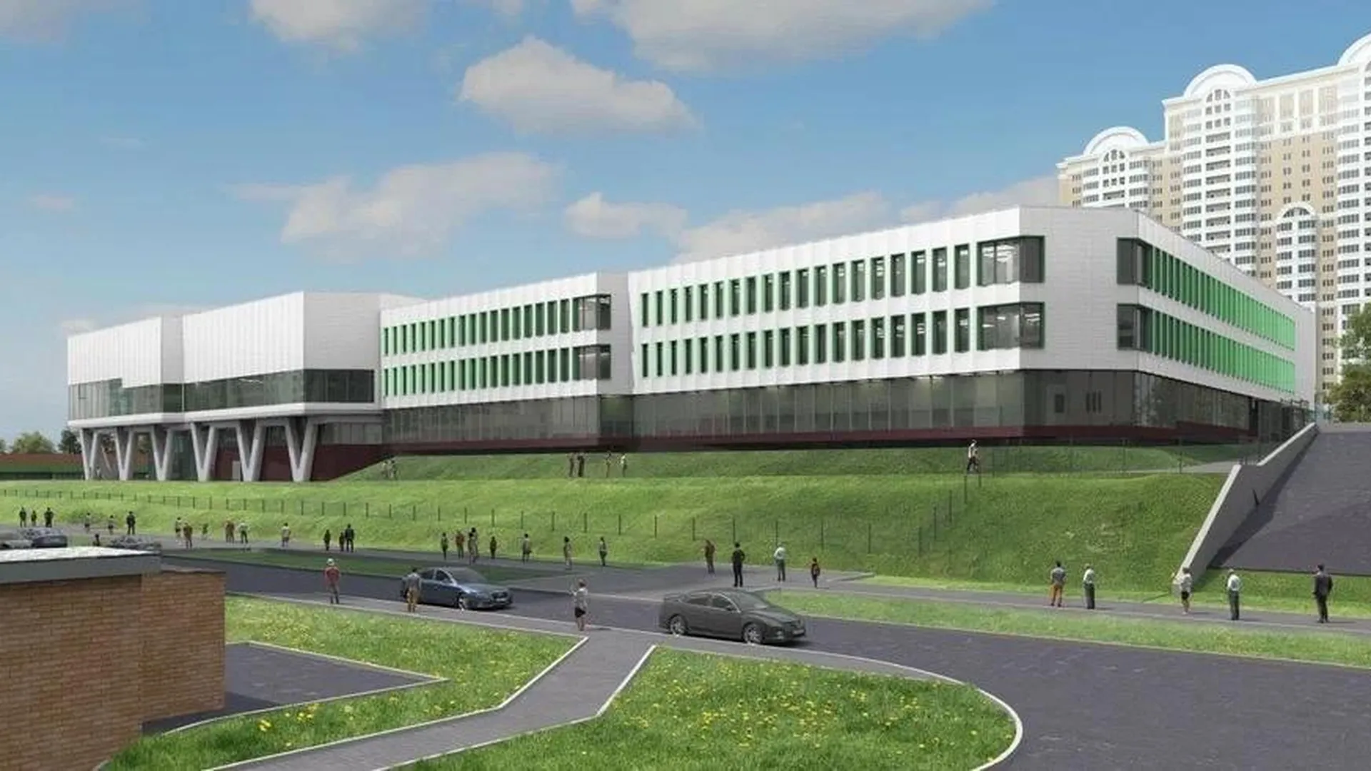 В Красногорске началось строительство новой школы на 550 учеников
