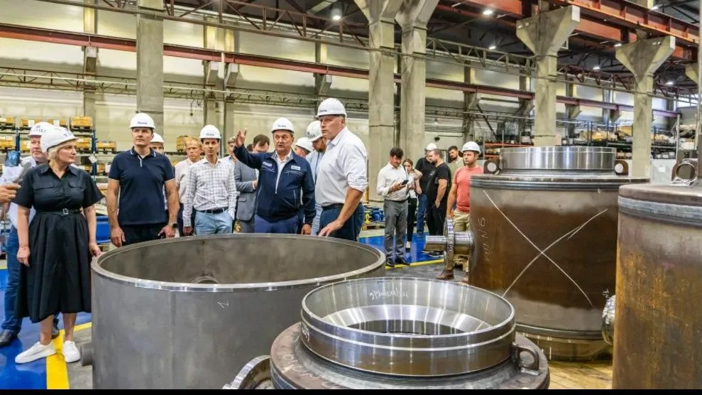 Вице-губернатор Подмосковья посетил Угрешский завод трубопроводной арматуры