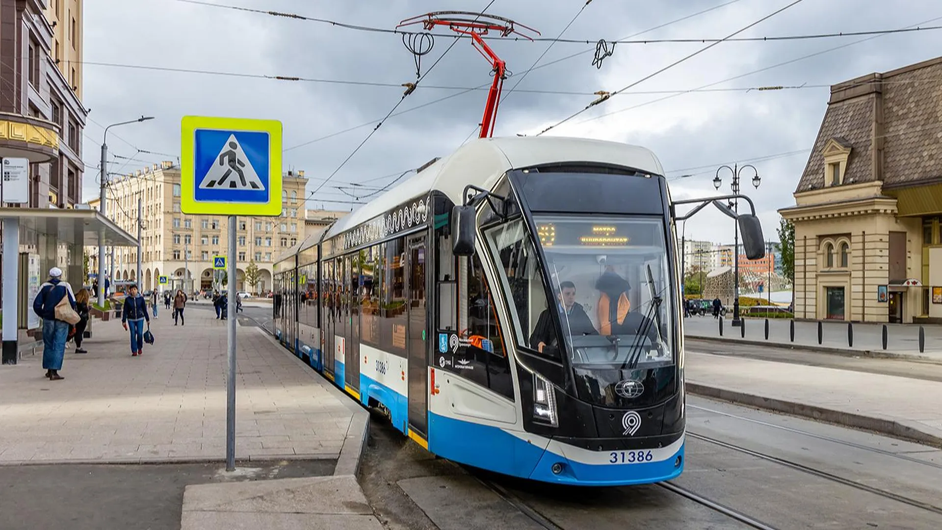 К 2030 году в Москве начнут работать маршруты с беспилотными трамваями