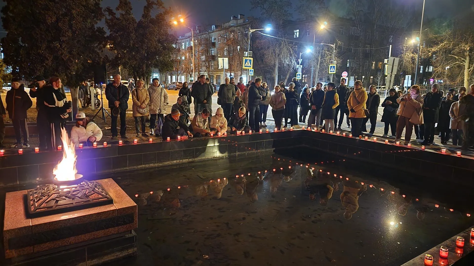 В Жуковском почтили память погибших в «Крокус Сити Холле»