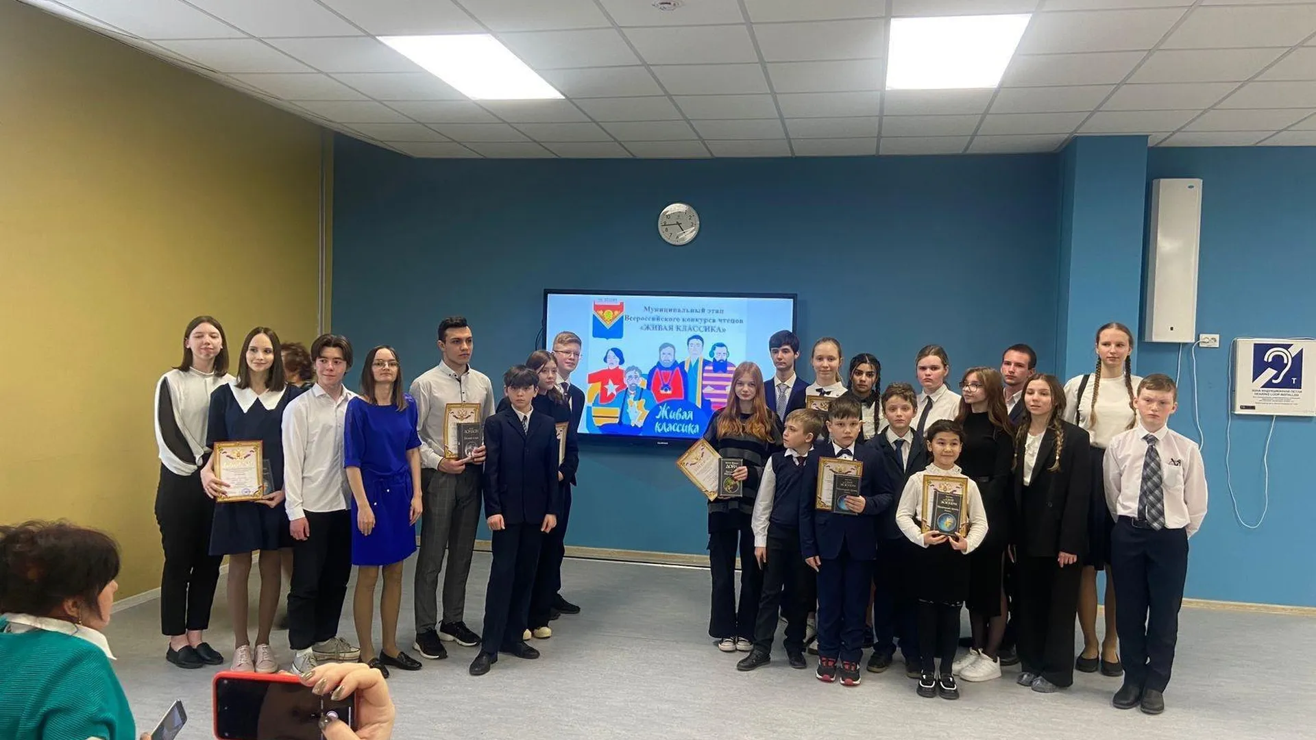 Школьница Электрогорска стала призером муниципального этапа конкурса юных чтецов