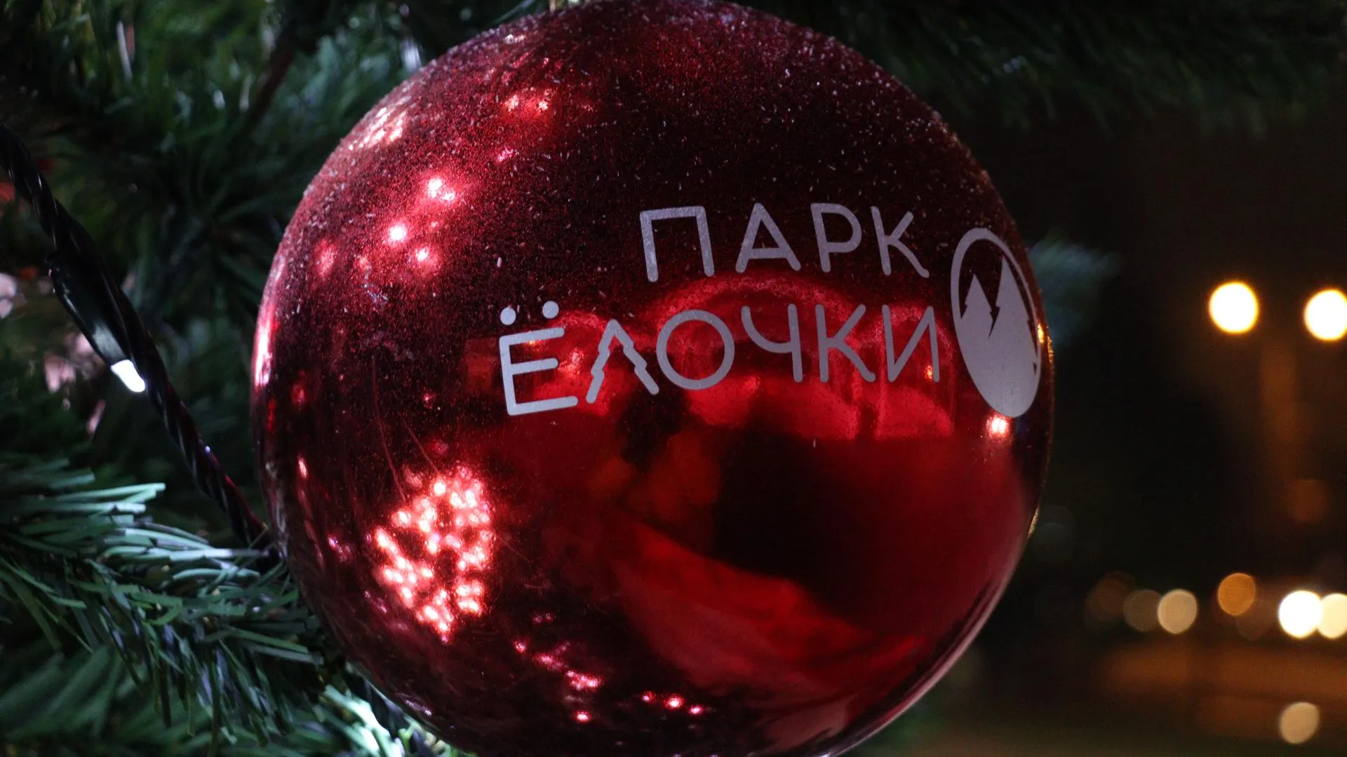 Парк ёлочки в домодедово зимой