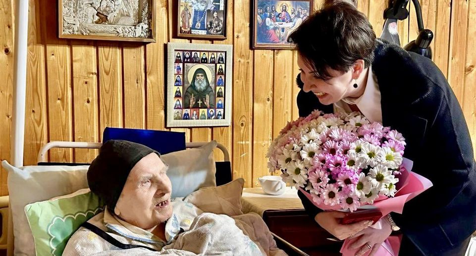 102-летний юбилей отметила монахиня Спасо-Бородинского монастыря