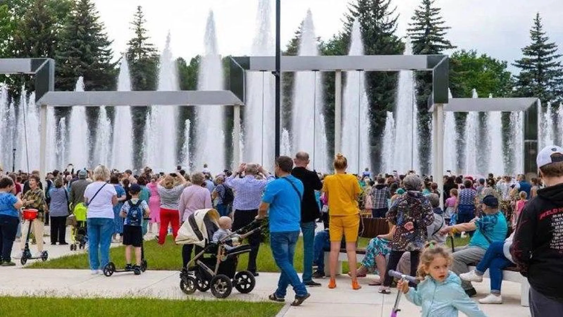 Более 240 фонтанов заработают на территории Подмосковья в этом году