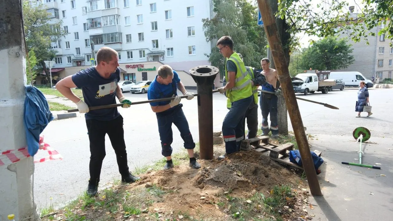 Новое уличное освещение устанавливают в Лыткарине