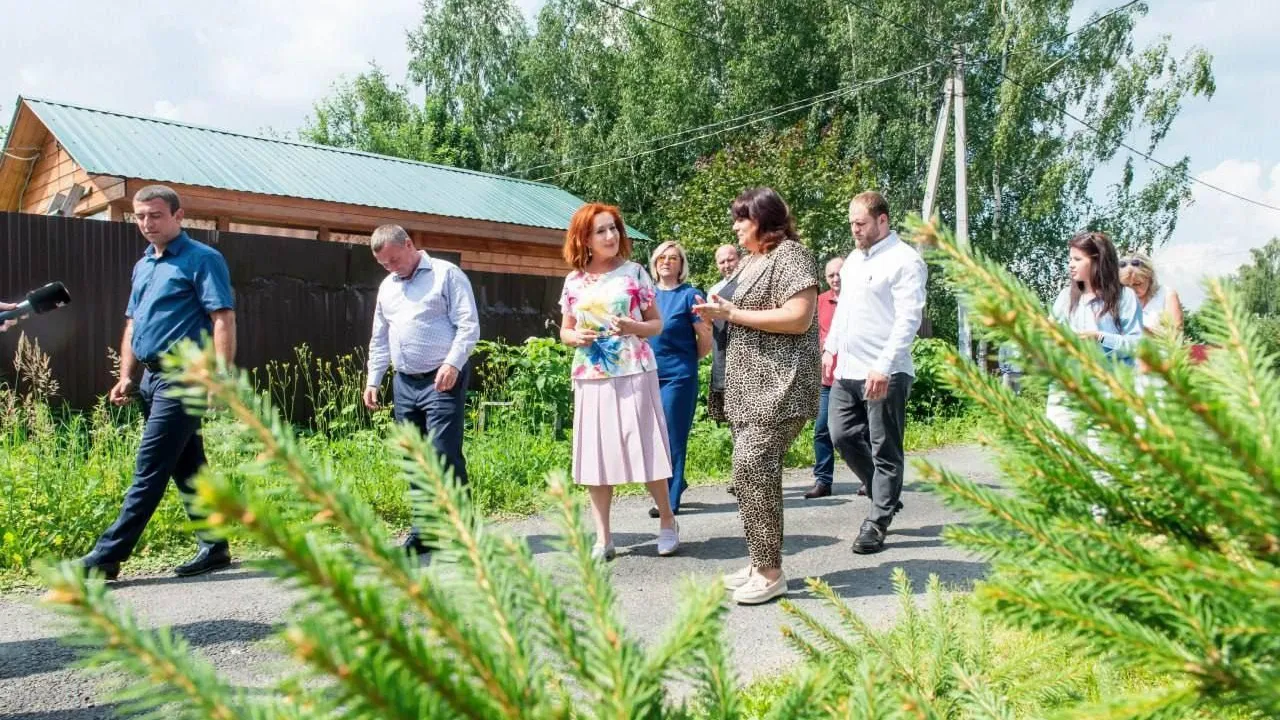Глава Истры посетила деревни Манихино и Павловское в рамках рабочего выезда