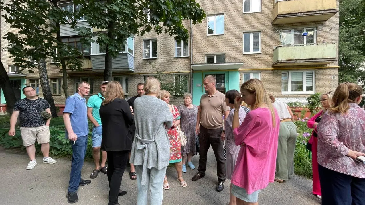 Депутат Дениско встретился с жителями Люберец по вопросу отсутствия газа в домах