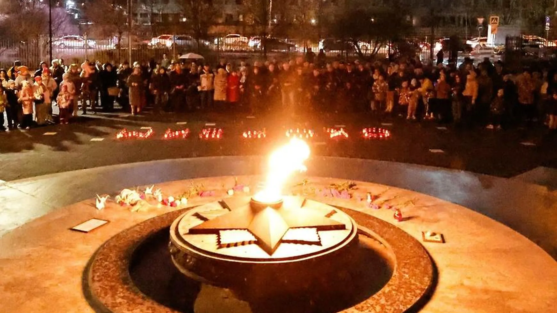 В Мытищах почтили память жертв теракта в «Крокус Сити Холле»
