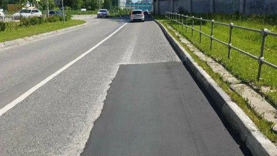 Ямочный ремонт дорог продолжается в Мытищах