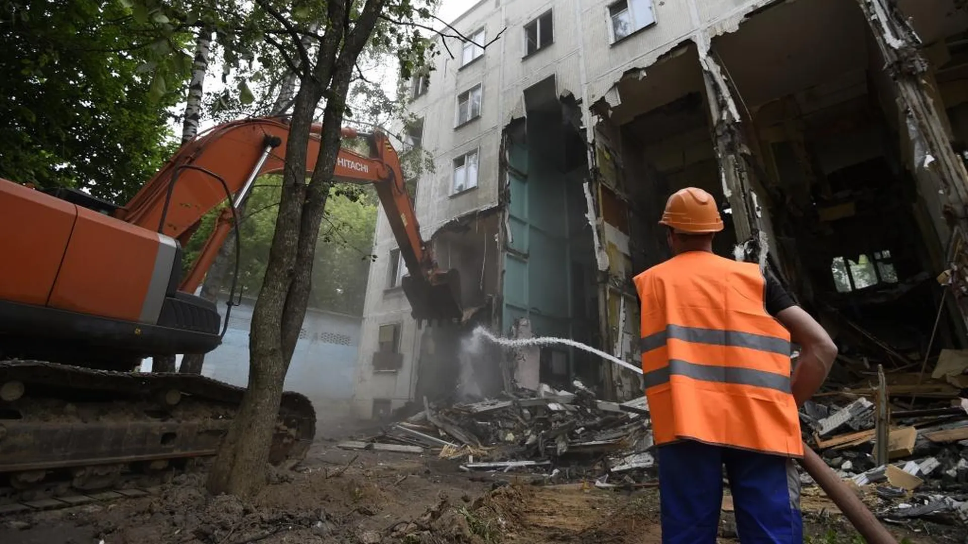 Жилой дом построят на месте снесенной пятиэтажки в Северном Медведкове в  Москве | РИАМО