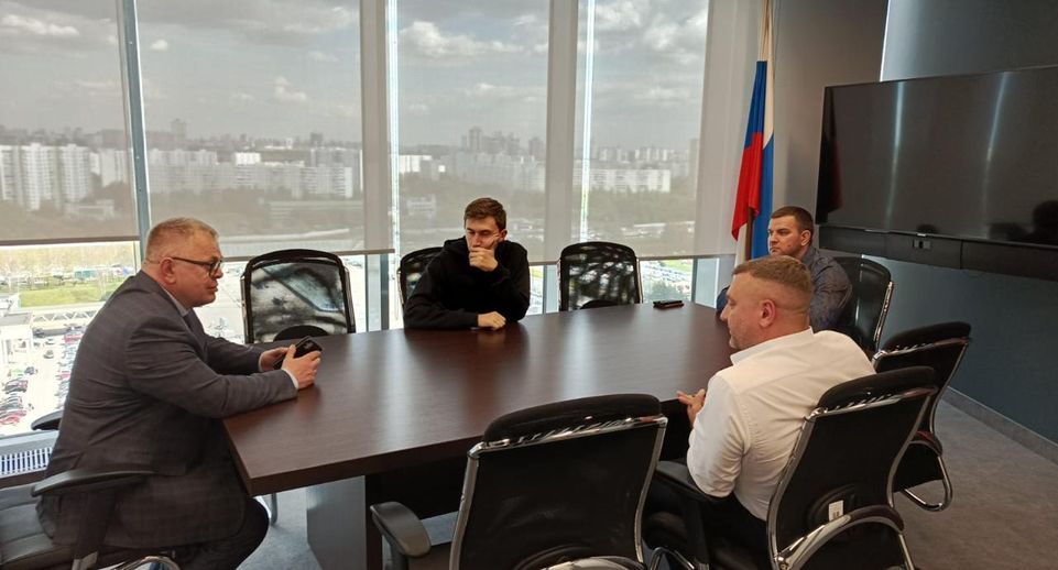 Зампред Мособлдумы Наумов встретился с руководством Федерации шахмат Подмосковья