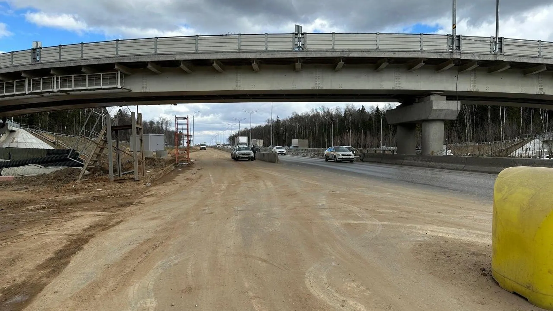 Первый этап реконструкции участка Киевского шоссе завершат в III квартале 2024 г