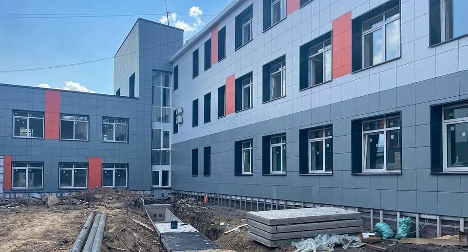 В Серпухове продолжается капитальный ремонт школы № 16