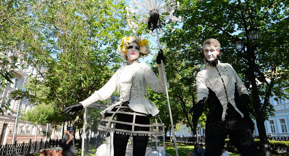 Большой «Фестиваль Детства» проходит с 3 по 7 июля на Тверском бульваре в Москве