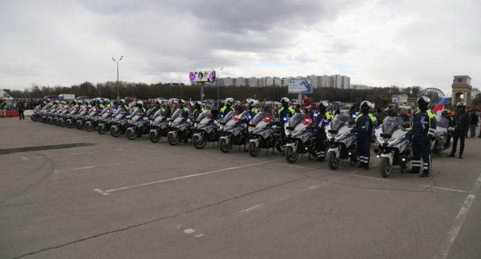 126 мотоциклов находятся на службе Госавтоинспекции Подмосковья