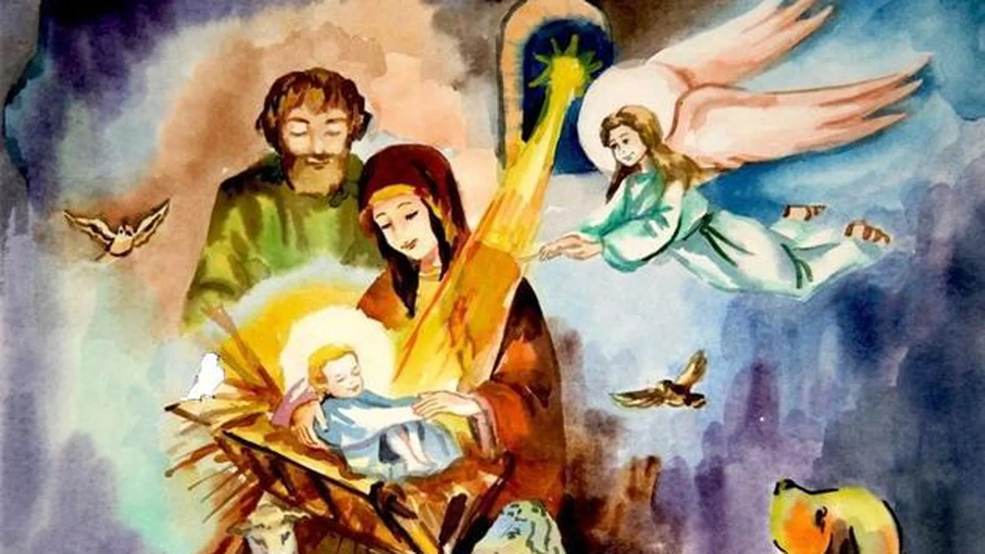Рисунок на рождество