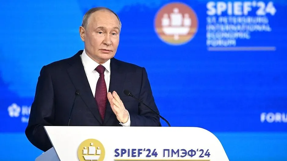 Путин: на долю дружественных России государств приходится ¾ товарооборота