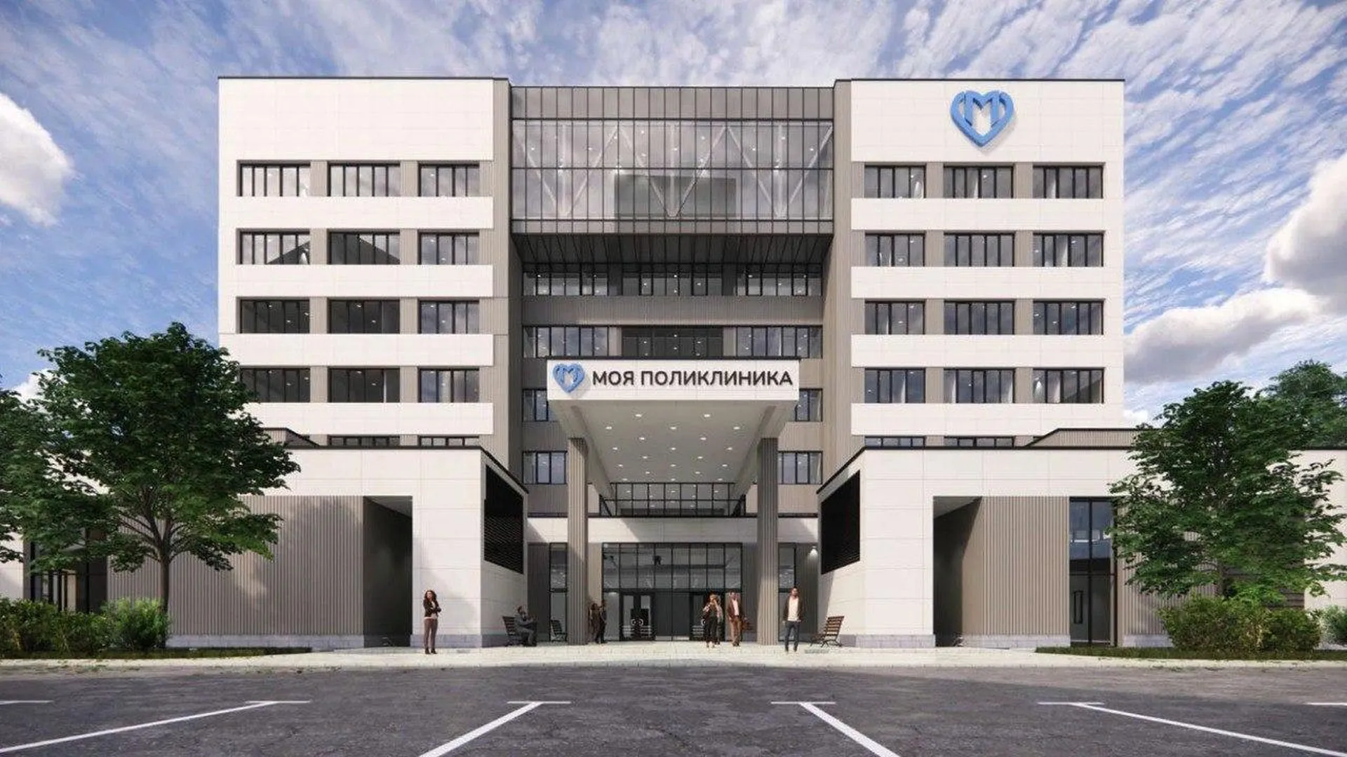Загрутдинов: фасад новой взрослой поликлиники в Строгине готов на 40%
