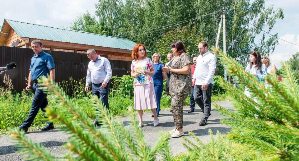Глава Истры посетила деревни Манихино и Павловское в рамках рабочего выезда