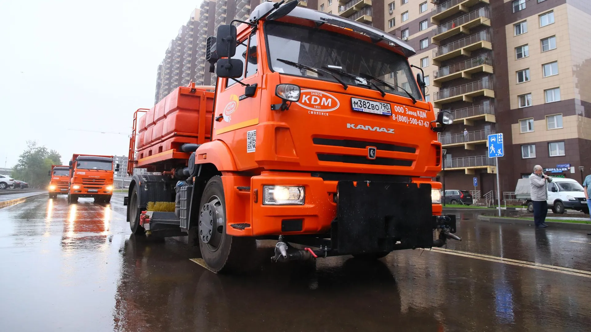 В Реутове дали старт движению автомобилей на новом участке улицы Октября |  РИАМО