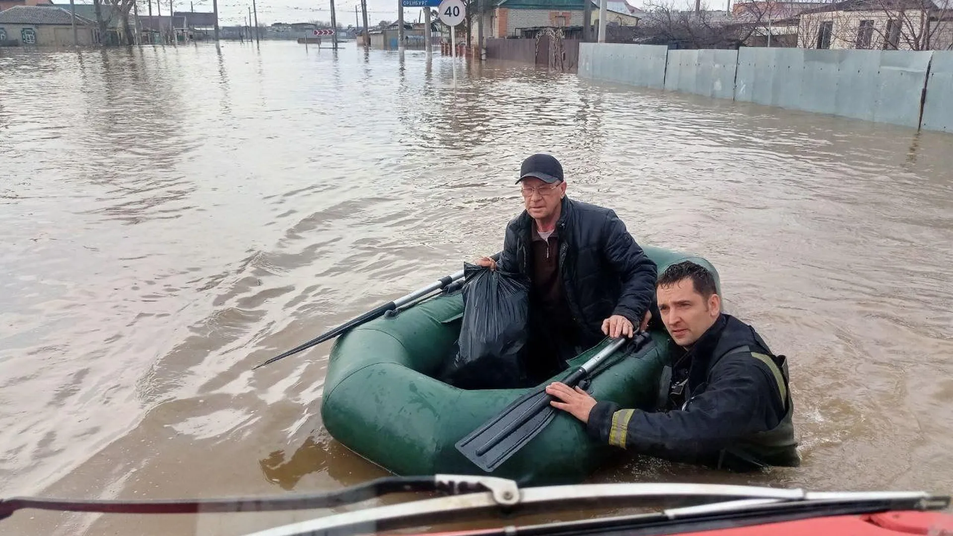 Мэр Орска Козупица сообщил о прохождении пика паводка в городе