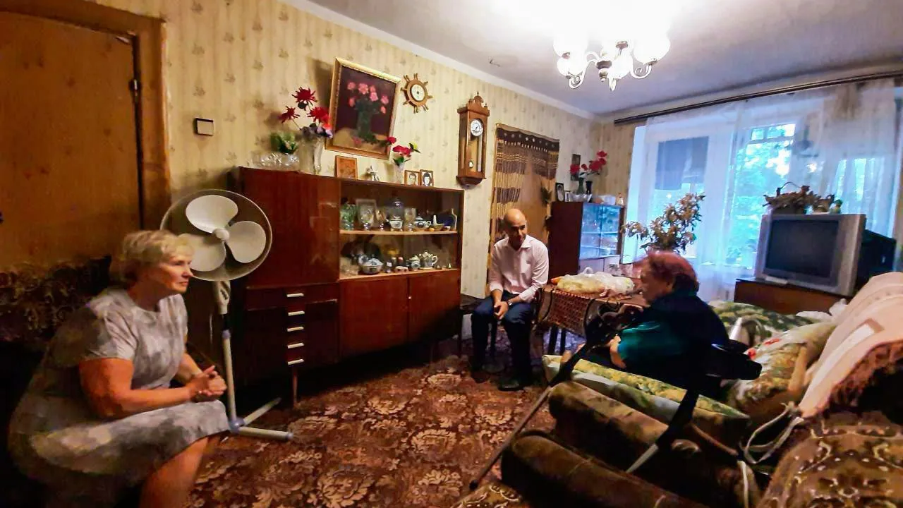 Депутат Мособлдумы навестила ветерана Великой Отечественной войны из Люберец