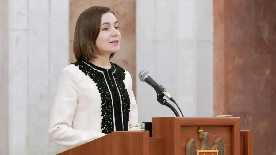 Санду назвала причину, почему Молдавия ввела санкции против России