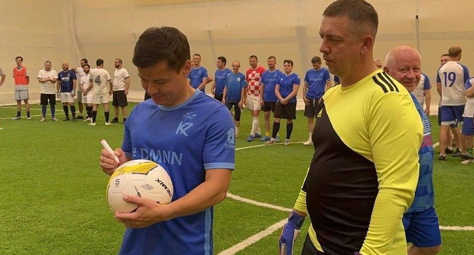 Благотворительный матч по футболу состоялся в Ленинском округе