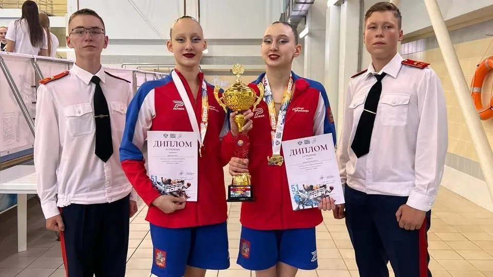 Синхронистки из Подмосковья стали победителями и призерами спартакиады учащихся
