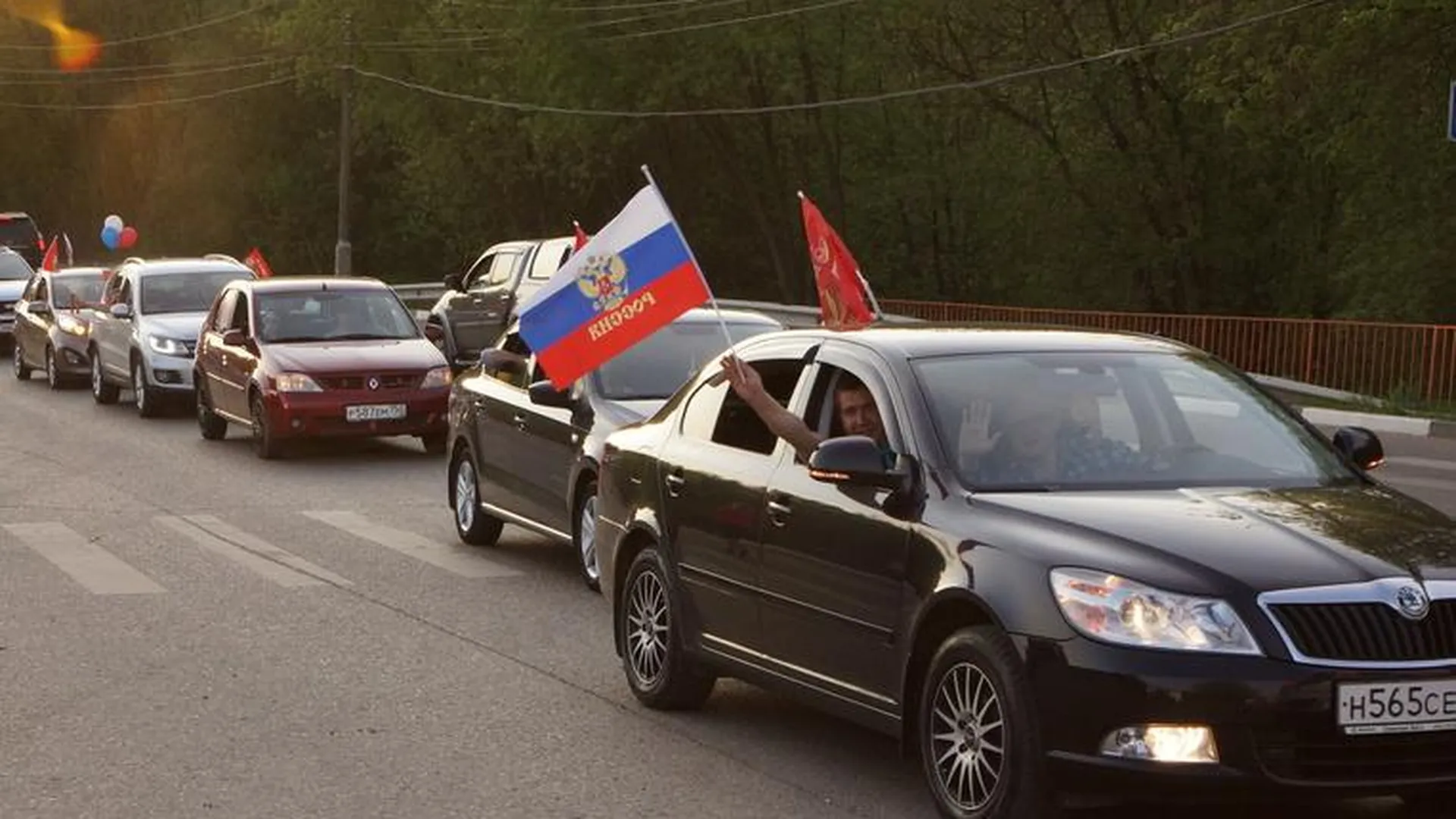Автопробег по городам воинской доблести провели участники подмосковного совета ветеранов