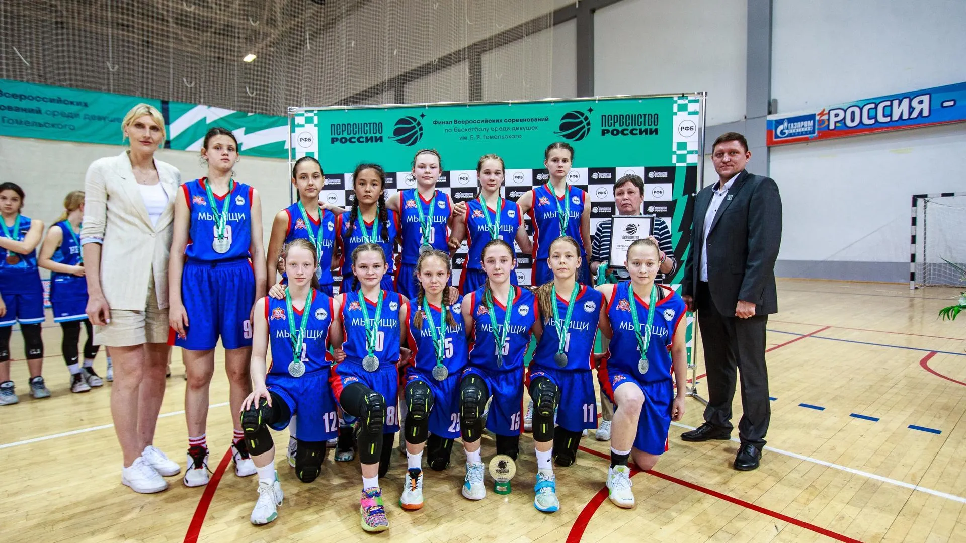 Спортсменки Подмосковья стали серебряными призерами соревнований по баскетболу