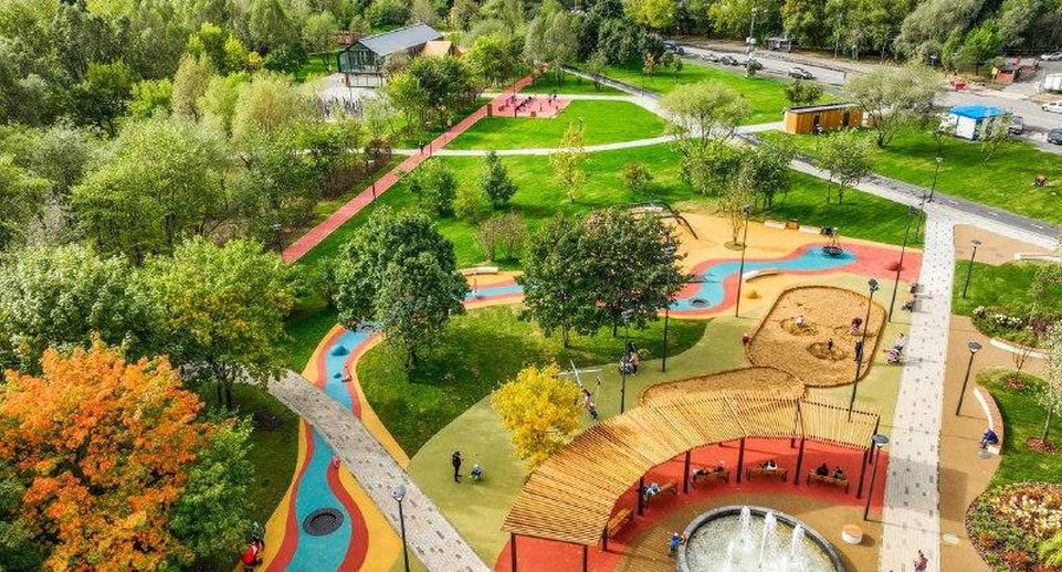 Благоустройство парка «Яуза» завершится в Москве в 2024 году