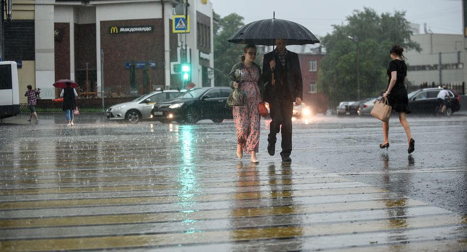 Синоптик Позднякова: 11 и 12 июня в столице ожидаются самые интенсивные ливни